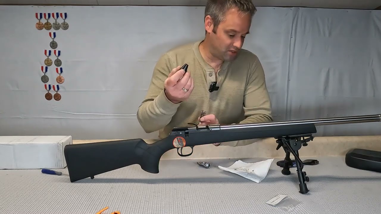 CZ 457 Build Bolt Knob Swap YouTube