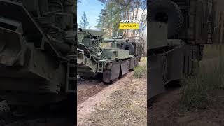 Ukrainian Bohdana SPH With Anti-Drone Protection #warinukraine