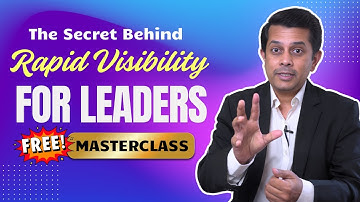 The Secret Behind Rapid Visibility for Leaders| Free Masterclass for CEOs, Founders & CXOs