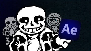 How i make my Undertale OST Animations in After Effects!