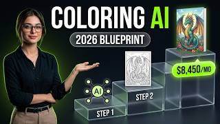 How to Make Money Creating AI Coloring Books in 2026 🤖💰 — Create, Publish & Coloring Books with AI