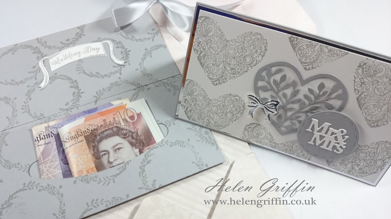 WW07 Wedding Voucher/Gift/Money Wallet/Envelope/Pocket Gifts Cards 