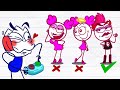 Don't Choose The Wrong Girl - Pencilanimation Funny Animation Video