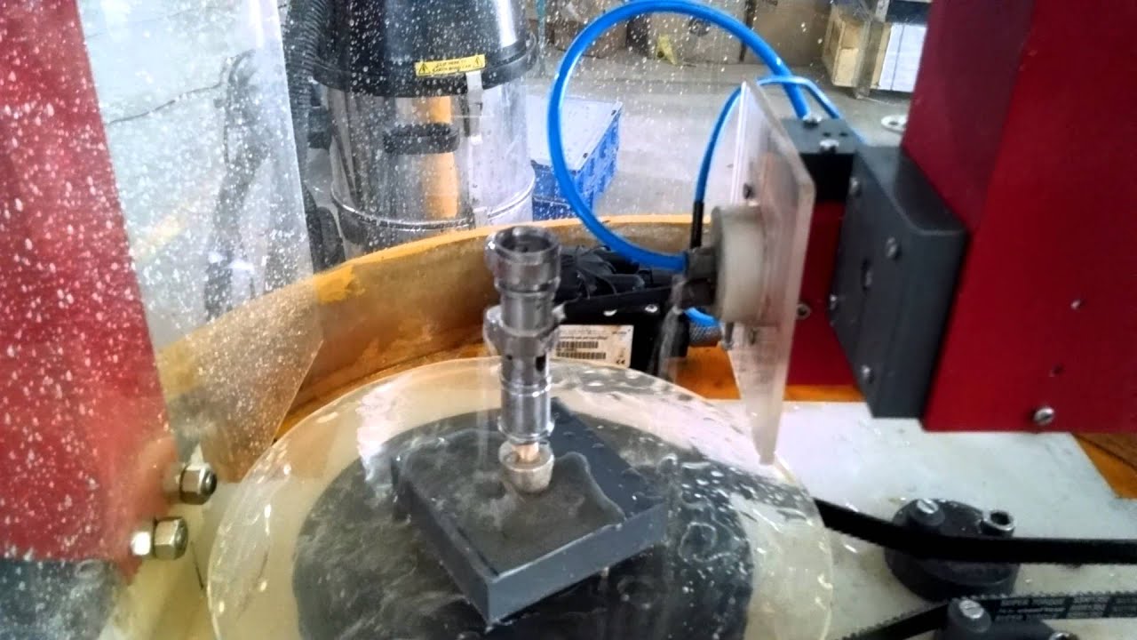 Robotic electrochemical deburring of can shaft YouTube