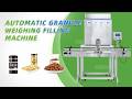 FZ-GW4C Automatic Food Granule Weighing Filling Machine for Grain Nuts Coffee Beans Bottling