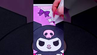 Feelin’ Cute 😈 #kuromi #sanrio #coloring #ohuhumarkers #art #drawing #coloringpages #cutecoloring