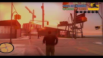 HOW BIG IS THE MAP in GTA III? Run Across the Map
