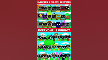 EVERYONE IS FUNBOT VS MR.FUN COMPUTER ? *MIX VERSION*  #sprunki #incredibox