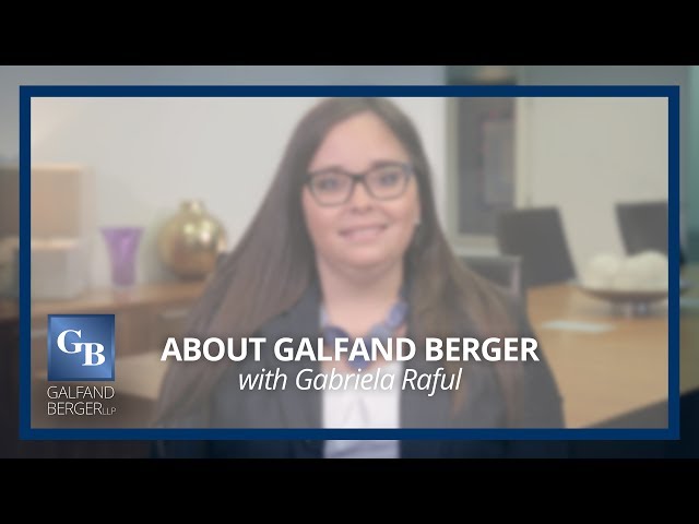 Philadelphia Personal Injury Law Firm - Galfand Berger Overview: Gabriela Raful
