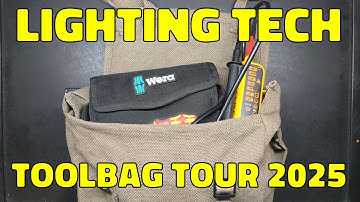 Lighting tech tool bag tour 2025