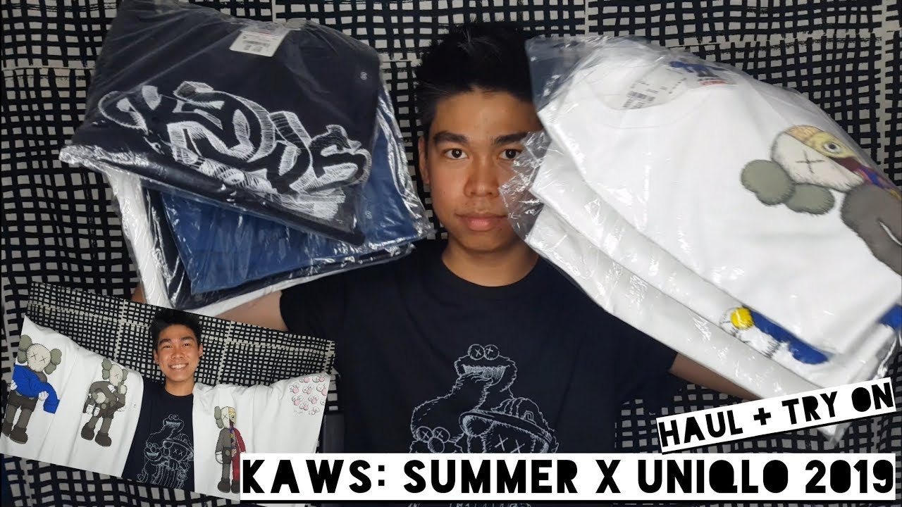 Kaws: Summer x Uniqlo 2019 Haul + Try on