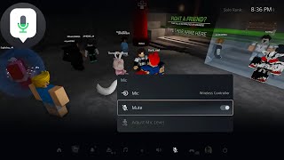 How to enable Voice Chat on ps4 roblox (HOW TO GET VOICE CHAT ON ROBLOX PS5) 2024