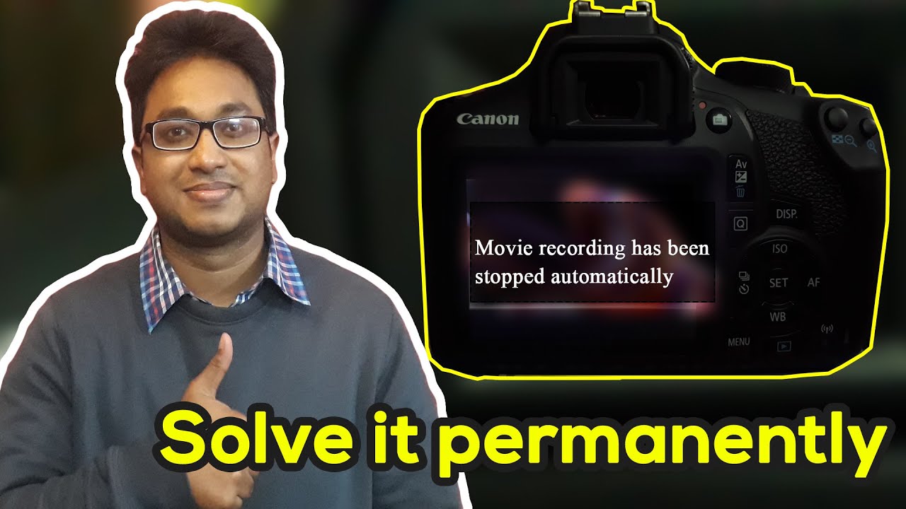How to Solve 'Movie Recording Has Been Stopped Automatically' Problem