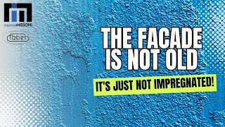 Faber impregnation test: Protection of the facade from water, UV radiation, and external influences