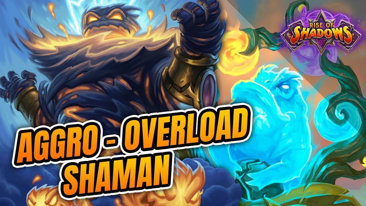 Nothing but FACE! This Deck is Out of Control! | Aggro Overload Shaman | Rise of Shadows | HS