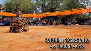 BORDEM BICHOLIM HOMKHAND FULL VIDEO 27 March 2024