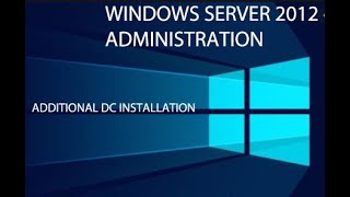 # 03 Windows Server 2012 - Additional DC Installation | How to Use Sysprep in Windows Server 2012