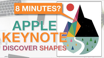 APPLE KEYNOTE | RECREATING THIS COMPLICATED DESIGN USING SHAPES (FOLLOW TUTORIAL)