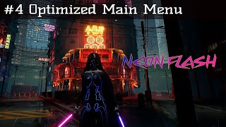 [Neon Flash] 4th Demo Optimized Main Menu - Sci-fi ARPG Game - UE5