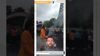 Aksi Mahasiswa di Makassar, Tolak Kebijakan Efisiensi Anggaran, MBG dan DANANTARA