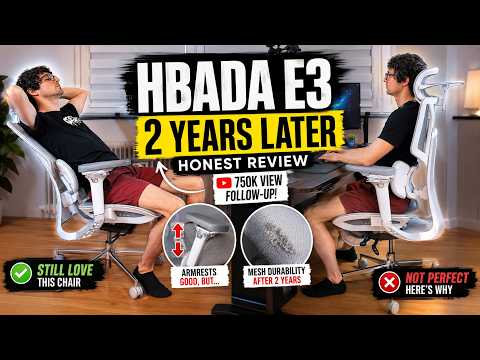 HBADA E3 Ergonomic Office Chair - Review After 2 Years - Pros & Cons (Honest Review)