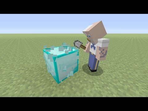 How to Break a Block in Minecraft