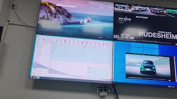4K Video Wall Controller working with the iMatrix software