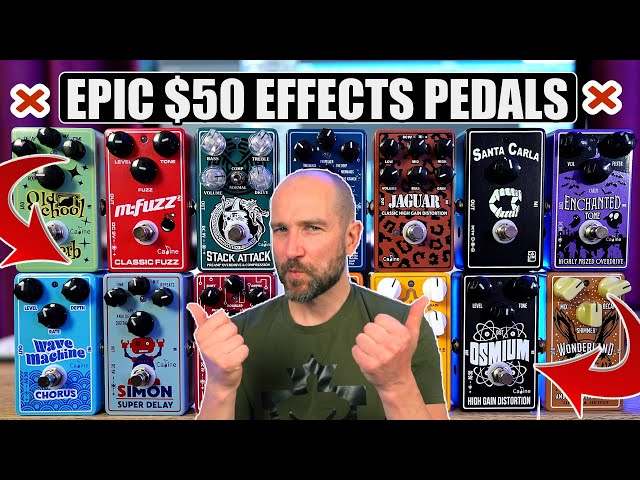 Caline Effects Pedals for Guitar - The Best $50 You Can