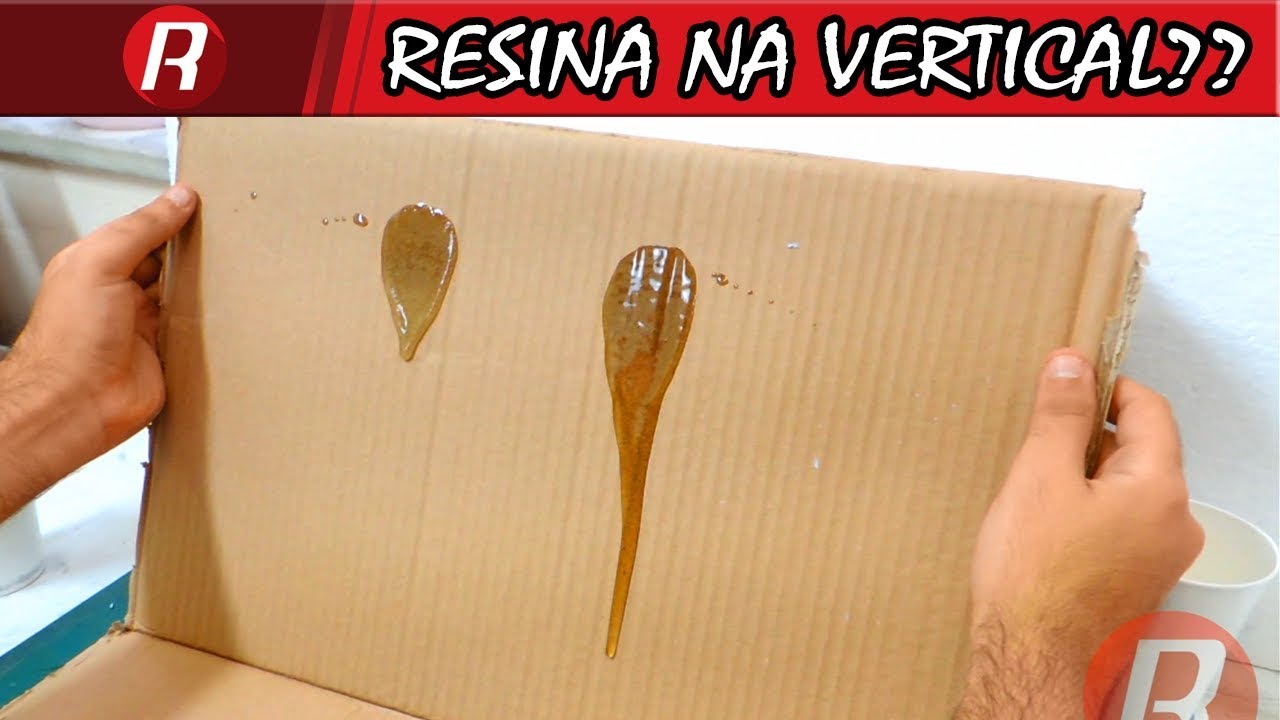 RESINA NA VERTICAL? I Será que da Certo? - Aerosil. #01
