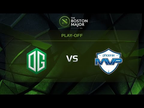 OG vs MVP Phoenix, Game 1, 1/8 - The Boston Major
