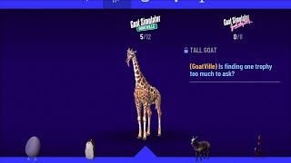 How to get the Tall Goat (Giraffe) in Goatville! Goat Simulator