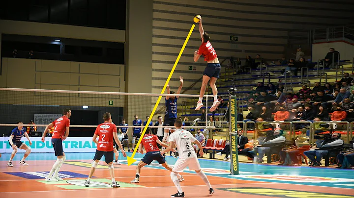 The Most Powerful Volleyball Spikes | If It Were N...