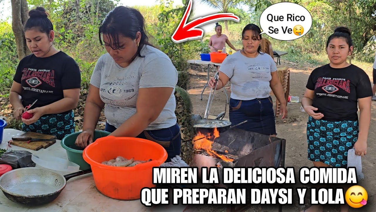 DAYSI Muy Feliz Prepara Estos Ricos Pescados😋Y Camarones al Lado De Su Cuñada LOLA😱Tienes Que Ver