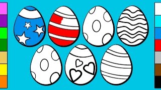 Full Easter Eggs Coloring Pages for Kids Guide