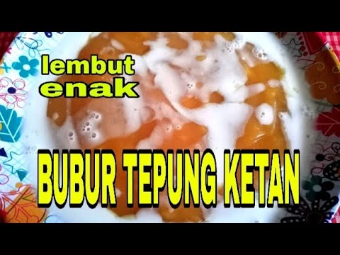 Cara Membuat Bubur Durian Tepung Ketan