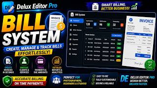 Bill System in Delux Editor Pro screenshot 4