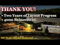 Two Year Layout Update, and 4000 Subscribers! Thank You! thumbnail