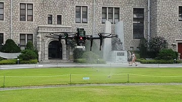 Test flight DJI Matrice 100 with Velodyne VLP 16 ( Puck Lite) and Manifold ( On-board computer).