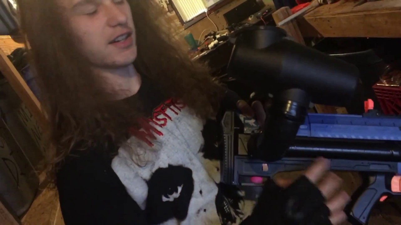 Nerf Rival Zeus PAINTBALL HOPPER REMOVABLE YouTube