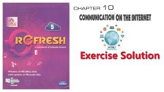 Ch-10 l Communication on the Internet l Refresh (Rise Series) Navneet l Std-5th