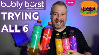 NEW Bubly Burst Review - All 6 Flavors Taste Test by PapiEats 1,128 views 3 weeks ago 5 minutes, 47 seconds