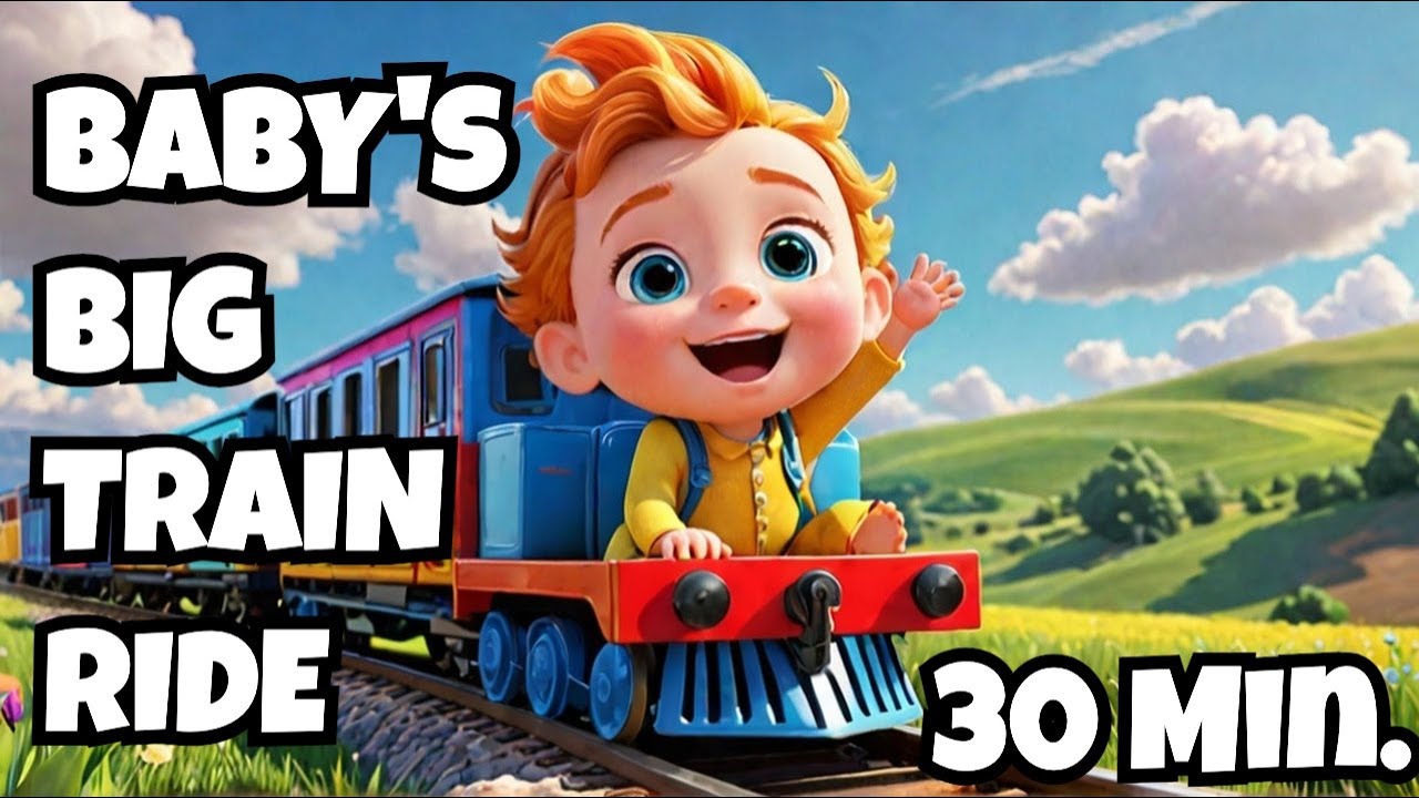 All Aboard! Baby’s First Big Adventure! 🚂✨