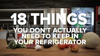 18 things you don't need to keep in your refrigerator (CNET How To)