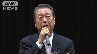 野田総理との会談を前に・・・小沢元代表「増税反対」（12/05/28)