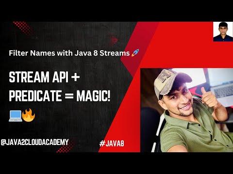 38. Filter Strings like a Pro using Java 8 Streams 💡 | Beginner to Pro in 5 Mins!