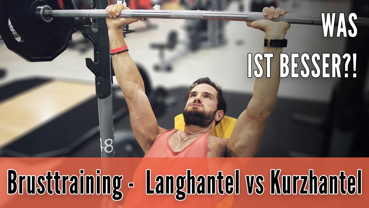Brusttraining mit Langhantel vs Kurzhantel | Kritik