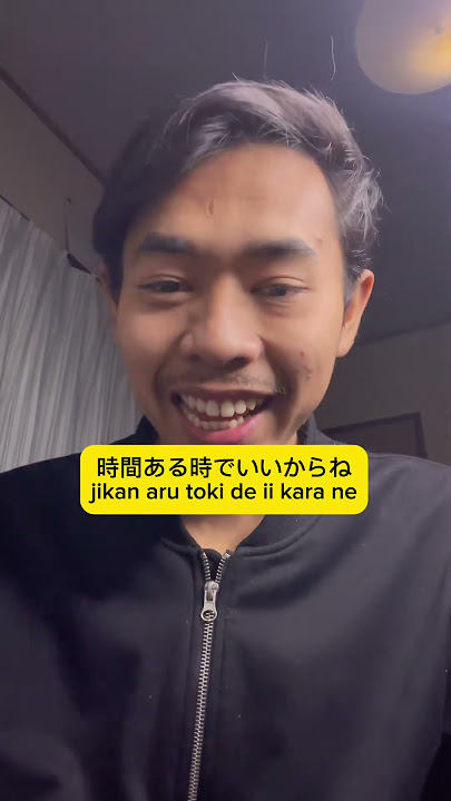Kalimat percakapan bahasa jepang simple tapi penting!