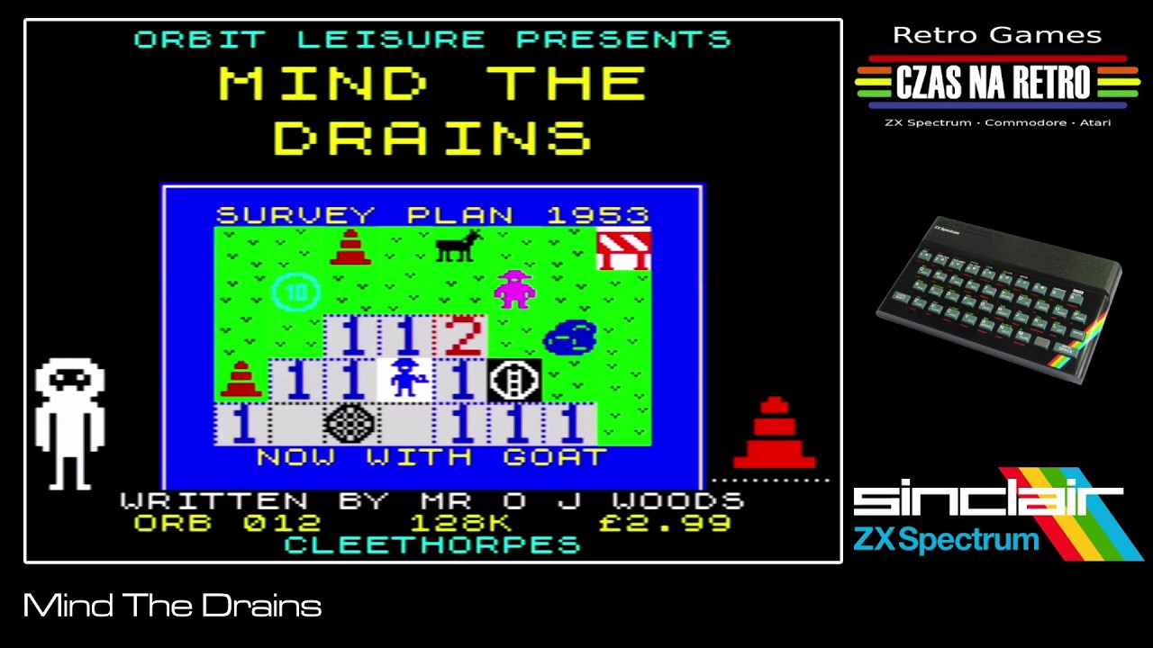 Mind The Drains (1987) - ZX Spectrum - YouTube