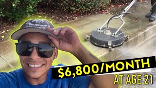 21 YearOld Starts a $6,800/Month Pressure Washing Business