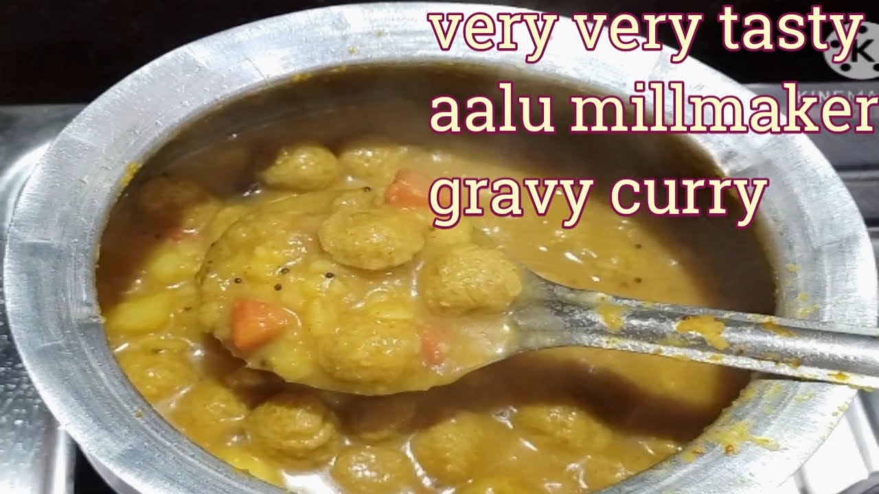 Potato & meal maker gravy curry // how to make potato & meal maker